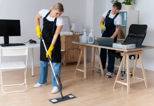 Nettoyage de bureau professionnel à Bourisp